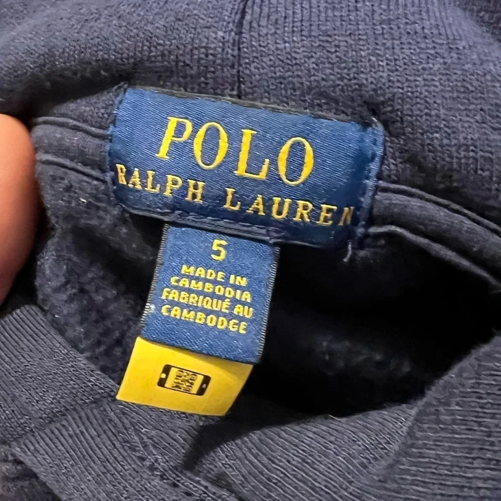 Youth Triple-Pony Fleece Polo Ralph Lauren Hoodie - Authenticated